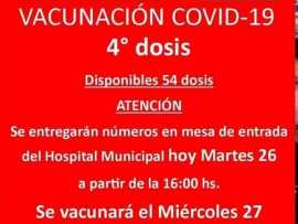 CUARTA DOSIS PARA COVID-19