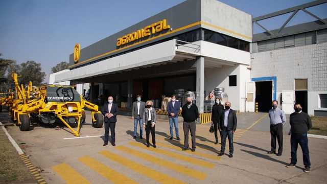 Visita de Funcionarios de la Provincia a Monte Maíz