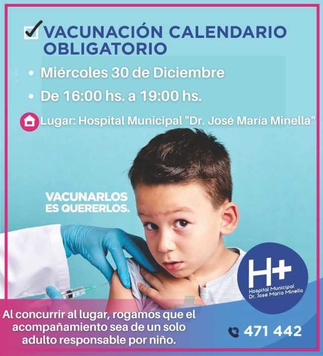Vacunación de Calendario Obligatorio