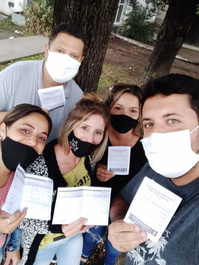 Se sigue con la Vacunación al Personal de Salud montemaicino