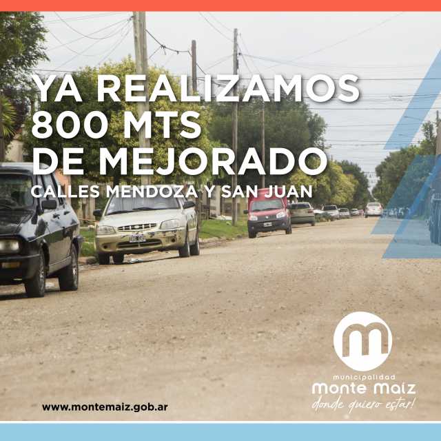 800 Metros de Mejorado