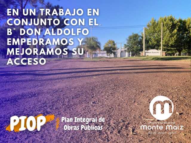 Plan Integral de Obras Públicas