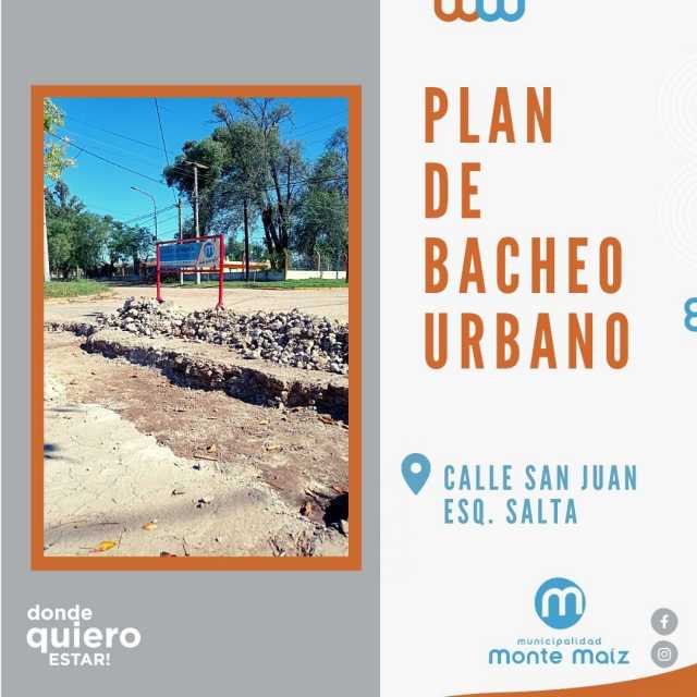 Plan de Bacheo Urbano