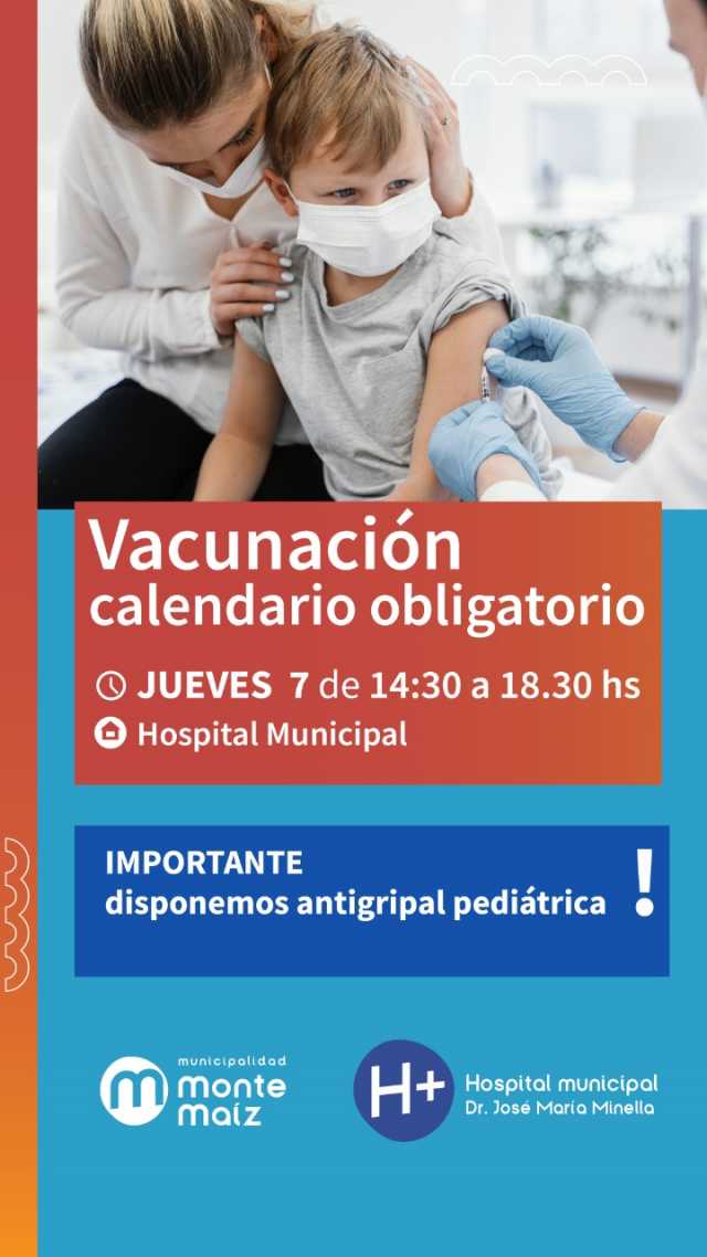 VACUNACIÓN DEL CALENDARIO OBLIGATORIO