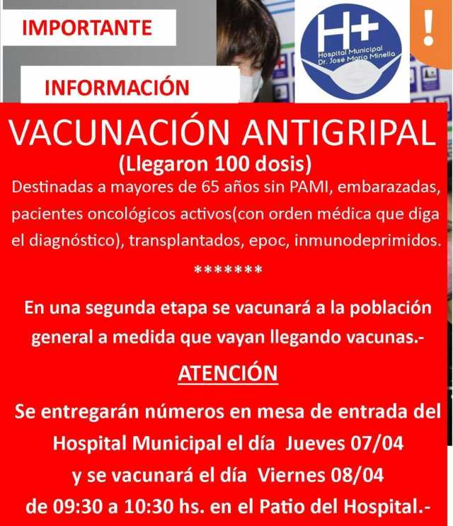 VACUNACIÓN ANTIGRIPAL