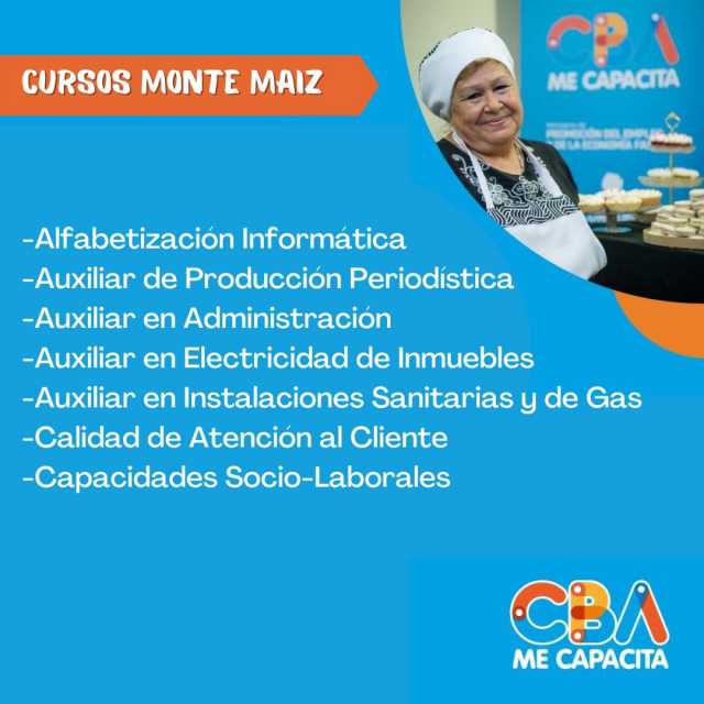 CURSOS DEL PROGRAMA: CÓRDOBA ME CAPACITA
