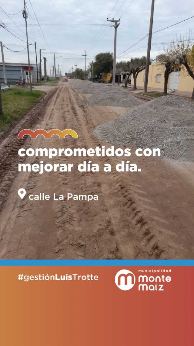 MEJORADO EN CALLE LA PAMPA