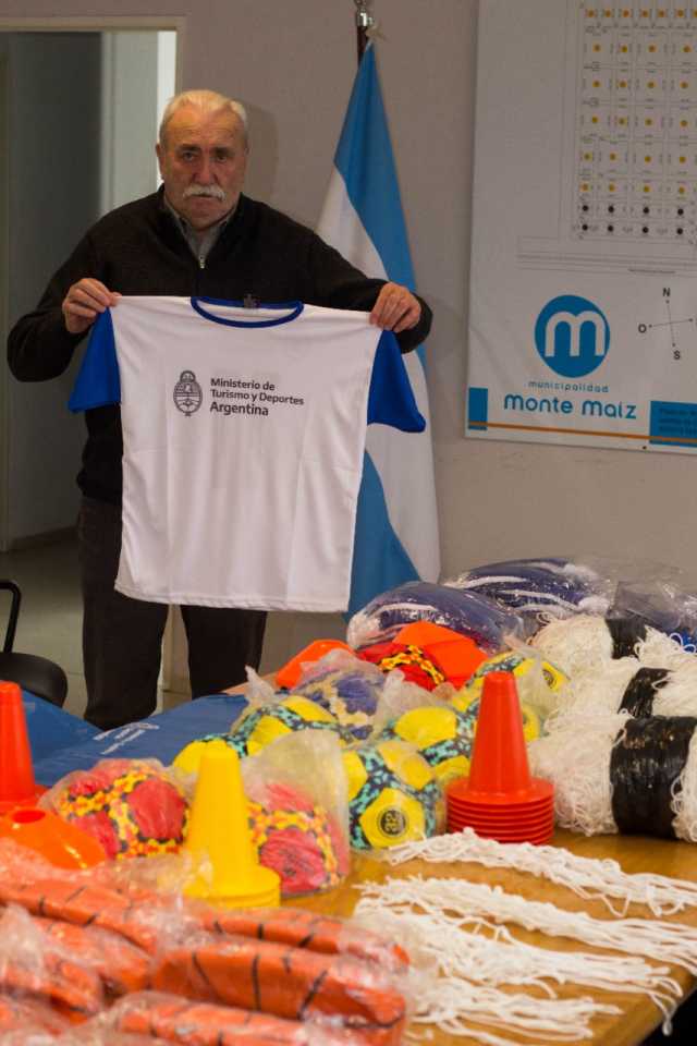 LLEGARON ELEMENTOS DEPORTIVOS