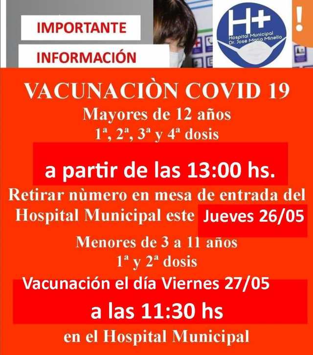 VACUNACIÓN PARA COVID-19
