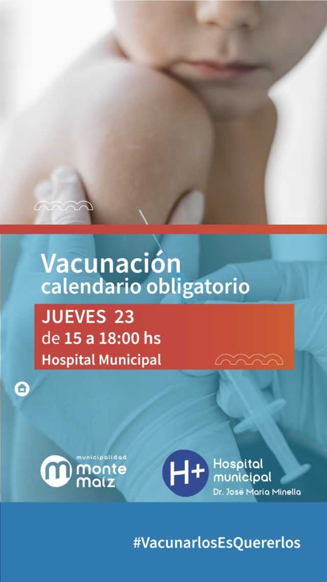 VACUNACIÓN DEL CALENDARIO OBLIGATORIO