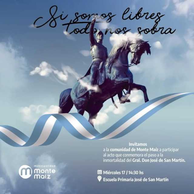 ACTO DEL 17 DE AGOSTO EN LA ESCUELA JOSÉ DE SAN MARTÍN