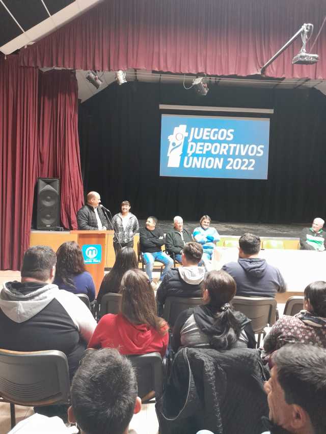 MUCHAS EXPECTATIVAS POR LOS JUEGOS DEPORTIVOS UNIÓN