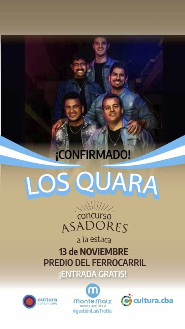 LOS QUARA ESTARÁN EN EL CONCURSO DE ASADORES A LA ESTACA