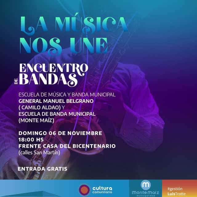 LA MÚSICA NOS UNE