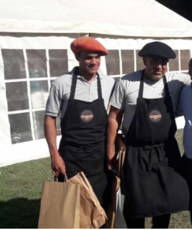 LOS GANADORES DEL CERTAMEN DE ASADO A LA ESTACA