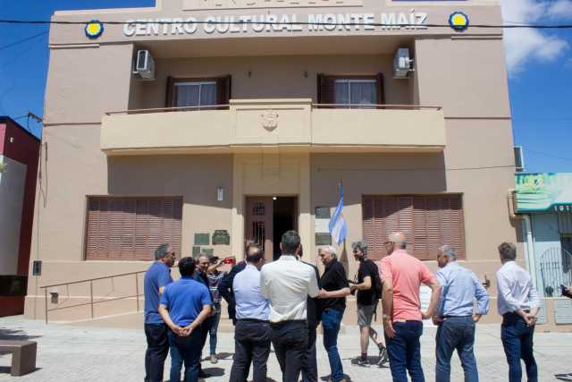 EL INTENDENTE HABLÓ DEL NUEVO CENTRO CULTURAL