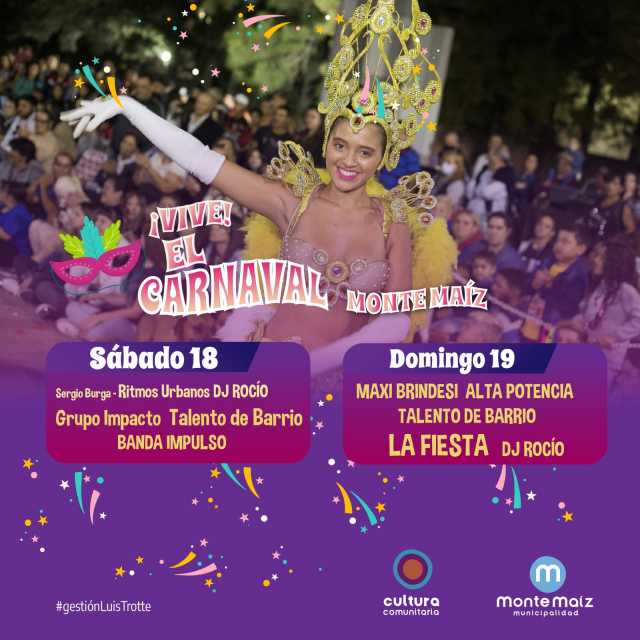 DOS NOCHES DE CARNAVAL CON ENTRADA GRATIS