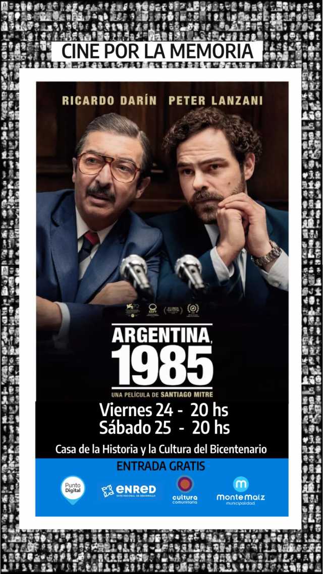 CINE GRATIS EN LA CASA DE LA CULTURA