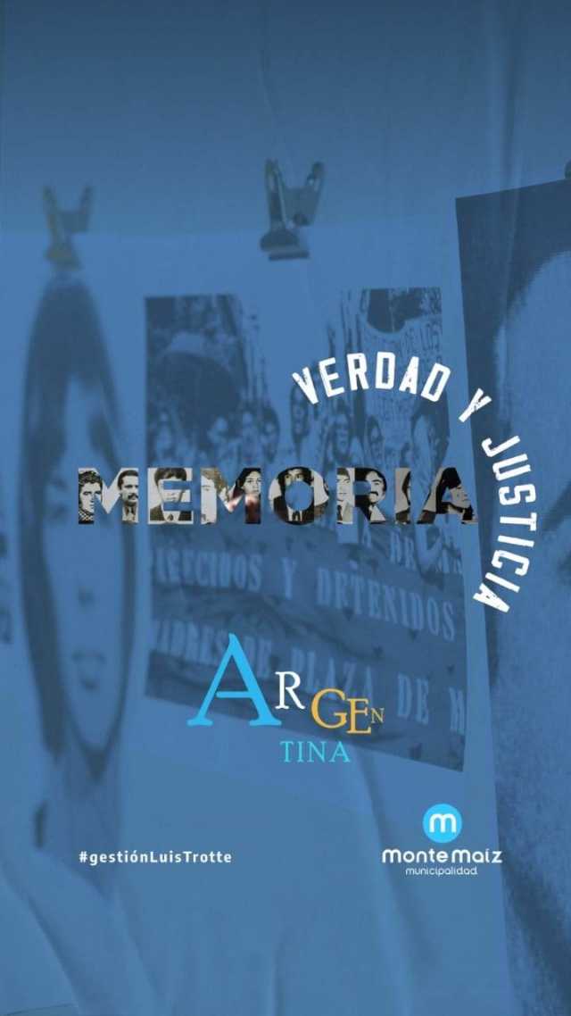 DÍA NACIONAL DE LA MEMORIA POR LA VERDAD Y LA JUSTICIA