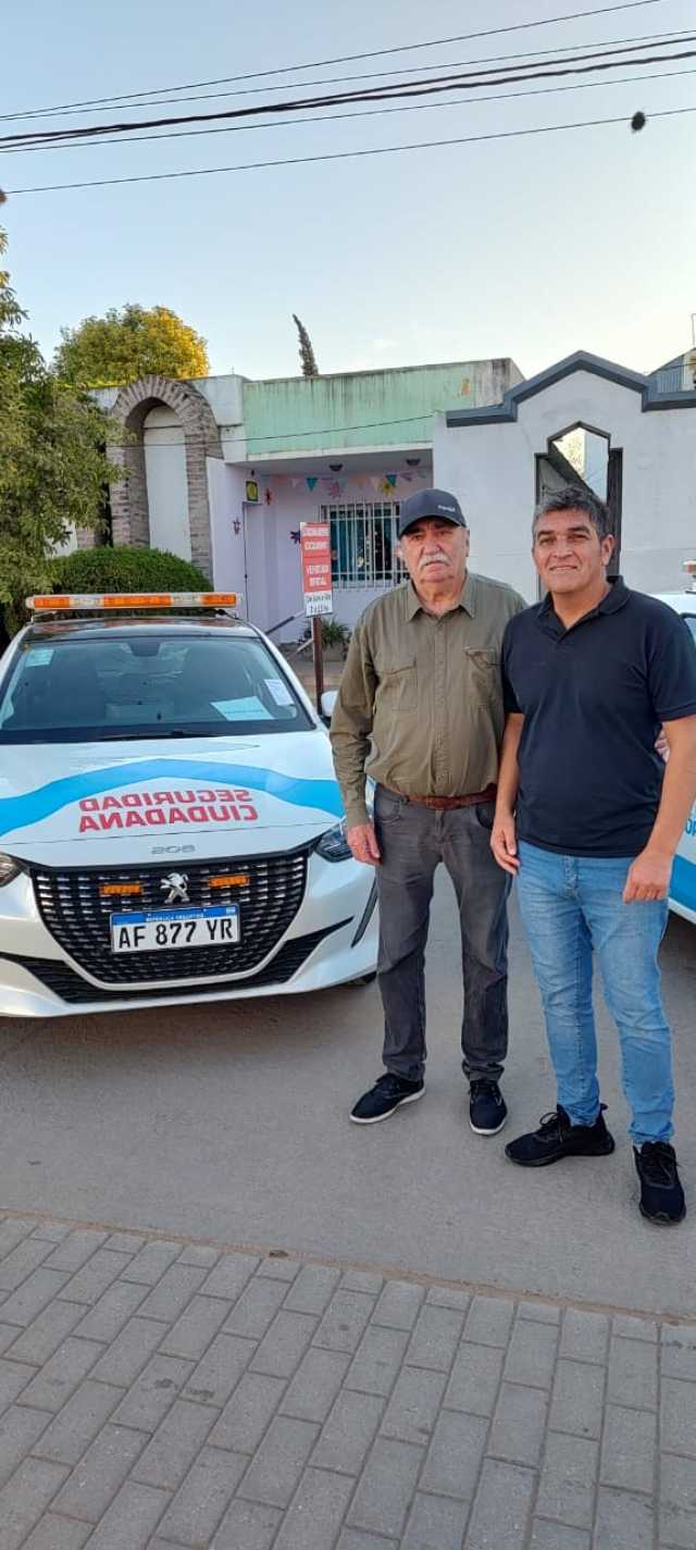 Un automóvil 0 km. para Seguridad ciudadana