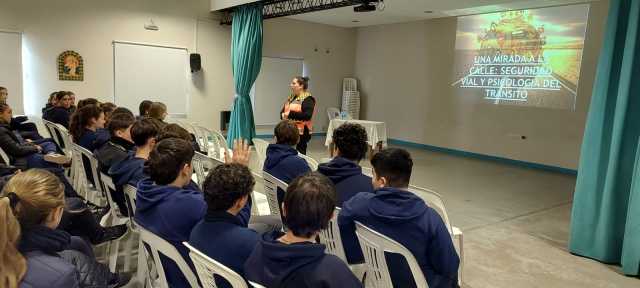 Charlas Informativas de Seguridad Vial en las escuelas
