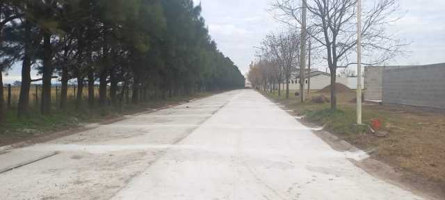 Finalizó la obra de Pavimentación en B° Don Adolfo