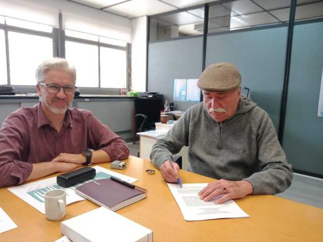 Firma de Convenio en el Ministerio de Hábitat