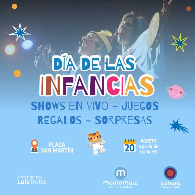 Día de las Infancias en la plaza