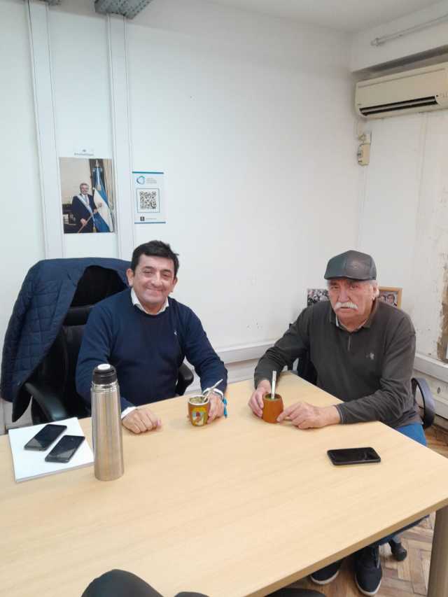 El Intendente en la Agencia Nacional de Discapacidad