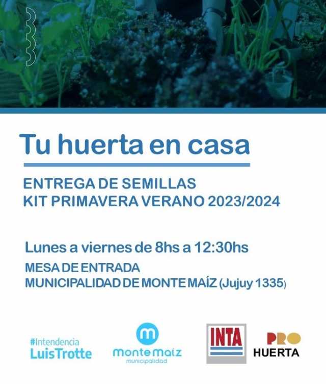 Entrega de Semillas del Programa Nacional ProHuerta