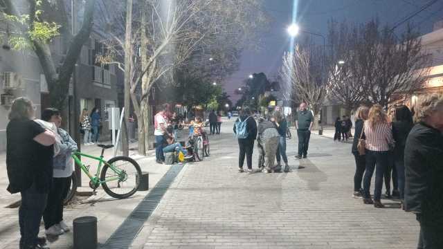 Inauguración de las calles de tránsito restringido