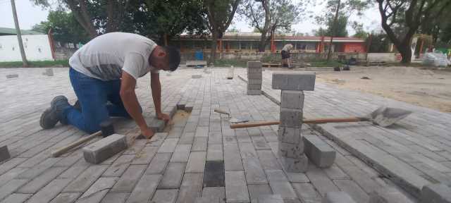 Continúa la obra de calle Salta
