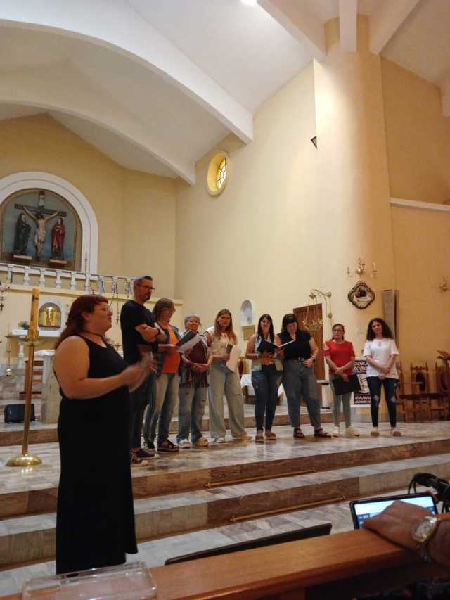 El coro Sentires estuvo en Canals