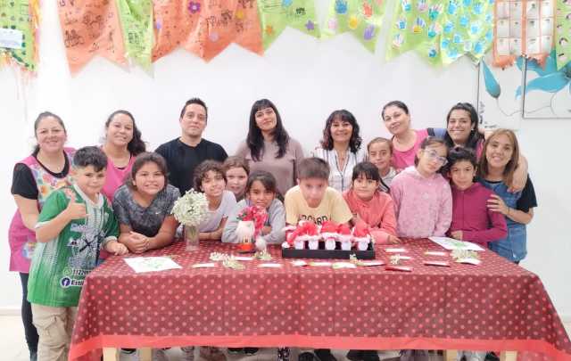 Cierre del taller de Arte en la UMANyF