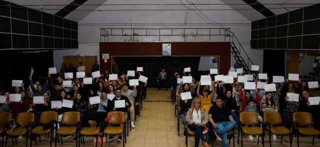 Entrega de los certificados de los talleres del CEDER