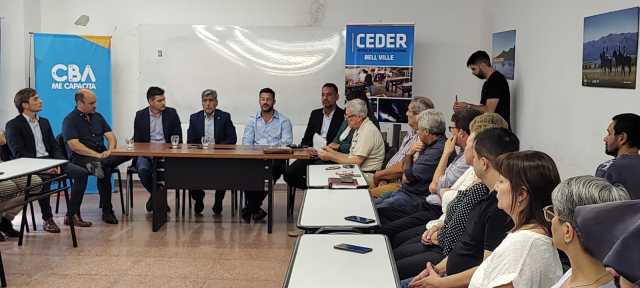 Reunión con el Ministro de Seguridad de la provincia