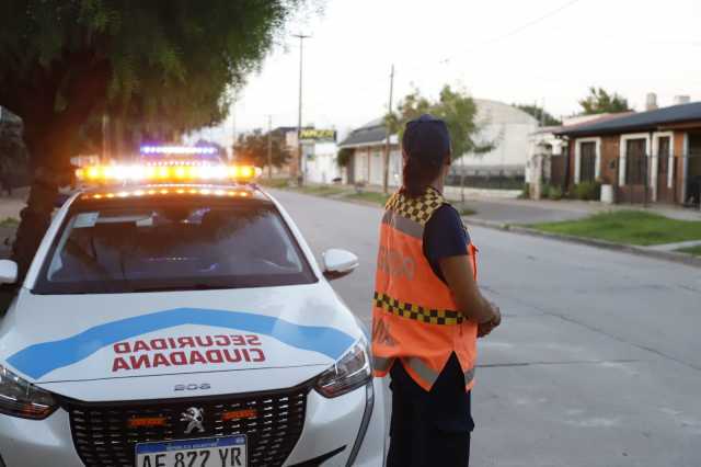 Controles de vehículos en el pueblo