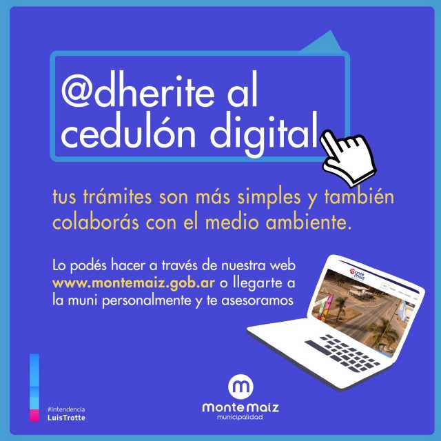 Adhesión al Cedulón Digital