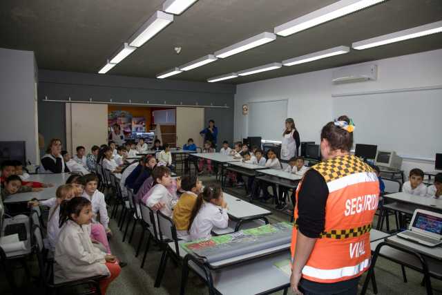 Educación vial en las escuelas