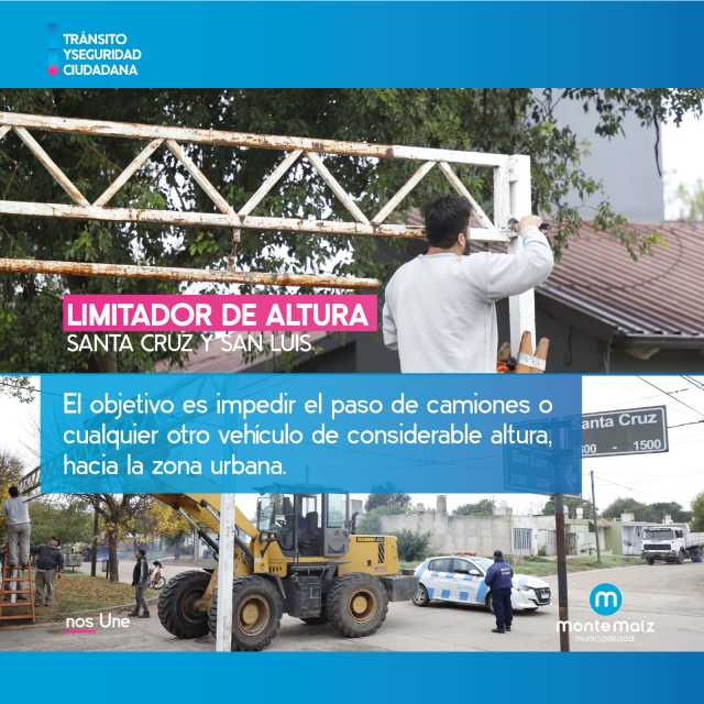 Colocación de delimitador de altura