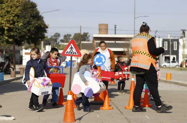 Seguridad vial para niños de nivel inicial