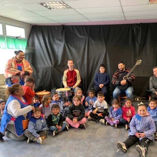 La Banda municipal en el Jardín Luis de Tejeda
