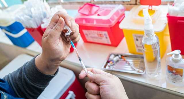 Alta demanda de vacunación en el Hospital