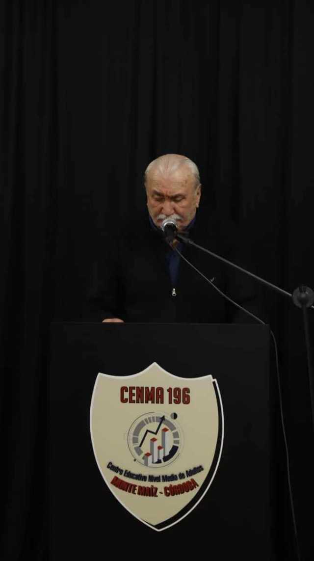 Sentido Homenaje del Intendente al CENAMA Nº 196