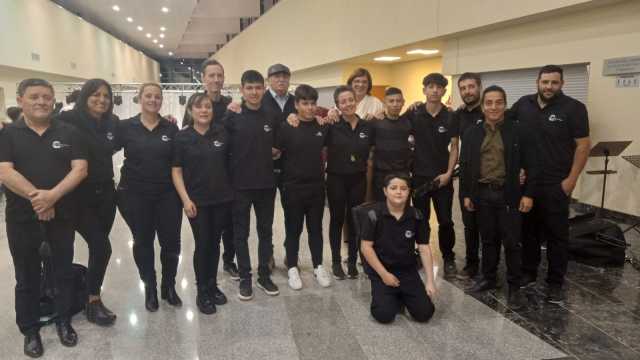 La Banda Municipal se presentó en Marcos Juárez