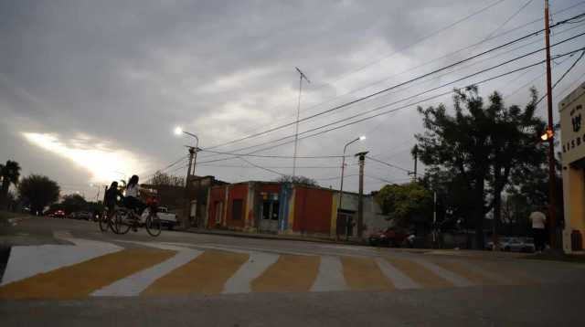 Paso peatonal con elevación