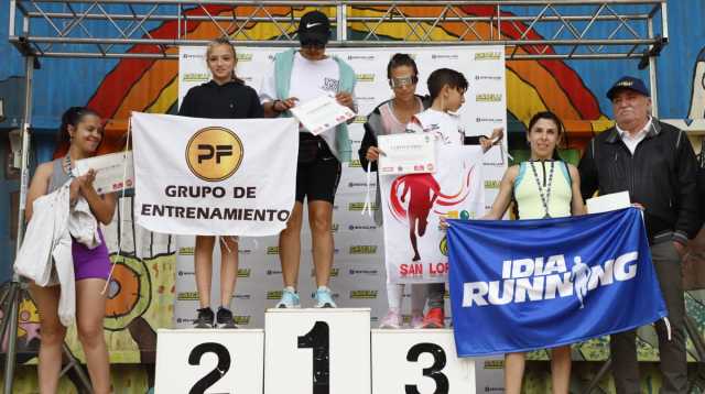 Prueba de maratón del sudeste cordobés en Monte Maíz