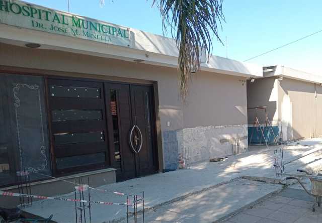 Avanza la obra de ampliación del Hospital