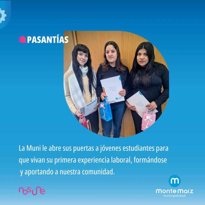 Programa de pasantías en la municipalidad