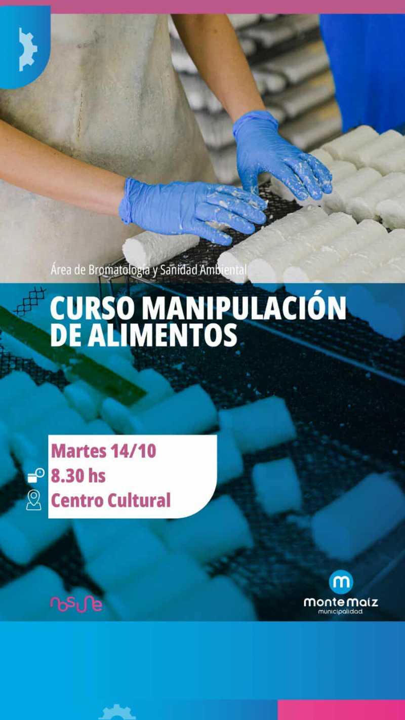 Curso de manipulación segura de alimentos